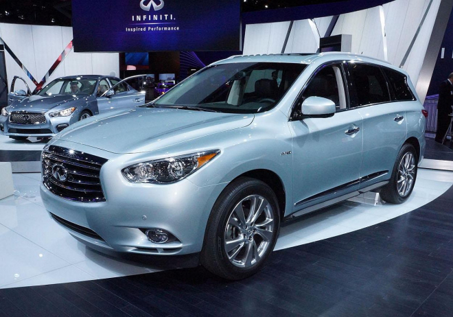 Infiniti QX60 Hybrid 2013: přejmenované a hybridizované JX konečně detailně