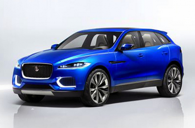 Jaguar C-X17 SUV ukázalo na další fotce i svůj profil, tentokrát neplánovaně