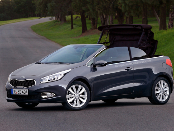 Kia Cee'd Cabrio 2013: ke všem odhaleným verzím dorazi i kabriolet