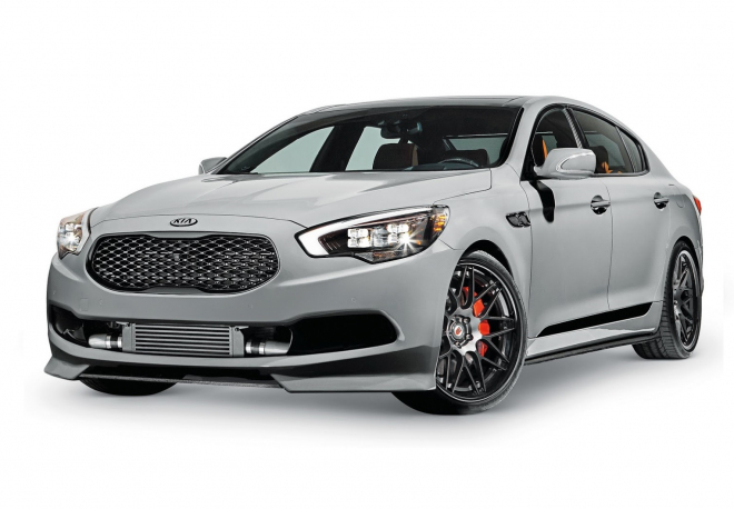 Kia High-Performance K900: korejská M5 míří na SEMA Show 2014 (+ video)