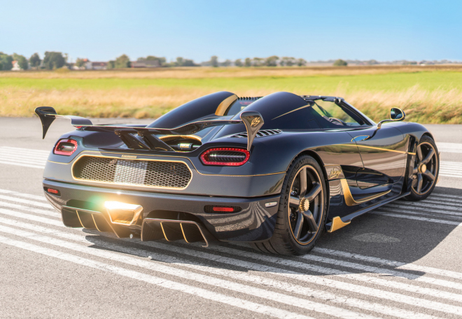 Koenigsegg Agera RS Naraya je první kus pro Evropu, zdobí ho zlato a diamanty