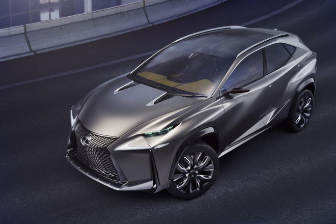 Lexus LF-NX Turbo: kompaktní SUV s prvním turbem Lexusu v detailech