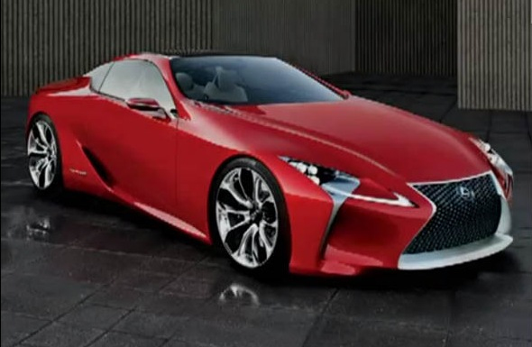 Lexus LF-LC: unikla celá sada fotek sporťáku pro Detroit