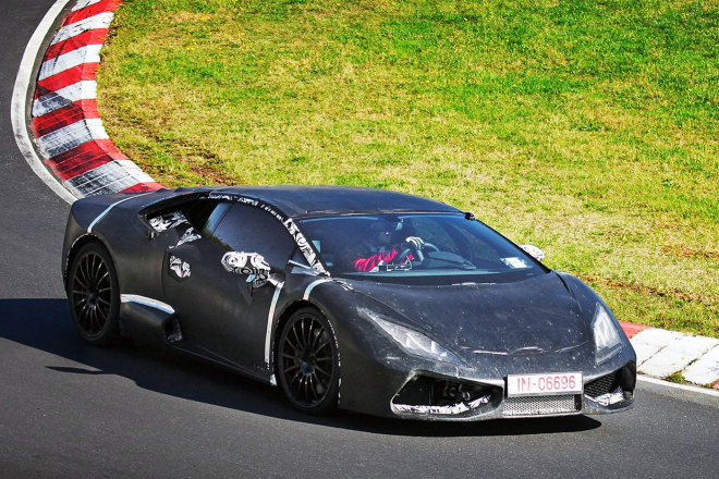 Lamborghini Cabrera: nové Gallardo natočeno v akci, hned na Nordschleife (video)