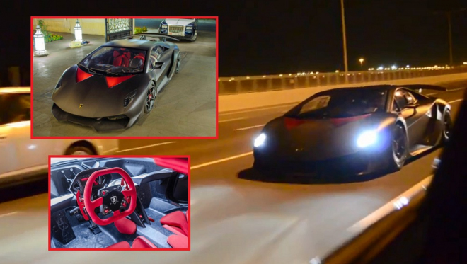 1 z 20 Lamborghini Sesto Elemento řádící bez značek v provozu je úchvatná podívaná