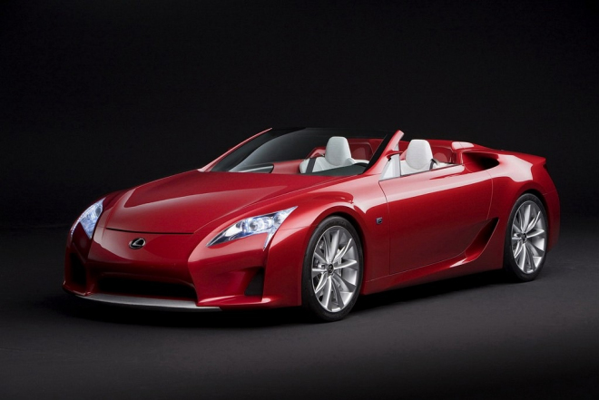 Lexus LFA Roadster: otevřené japonské Ferrari již brzy na scéně