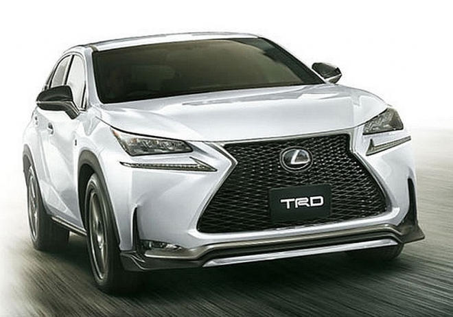 Lexus NX TRD: tuning z továrny mění hlavně vzhled, snižuje ale i hmotnost