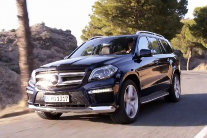 Nový Mercedes GL 2012: X166 poprvé na videu