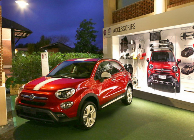 Fiat 500X ověšený příslušenstvím Mopar chce být funkčně i vzhledově svůj