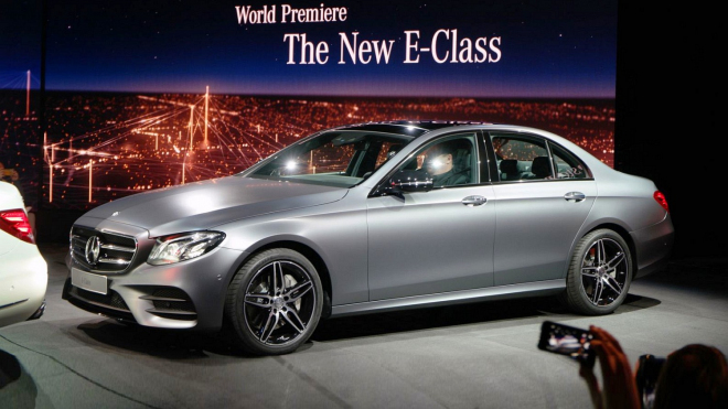 Nový Mercedes E 2016 oficiálně, detailně, živě