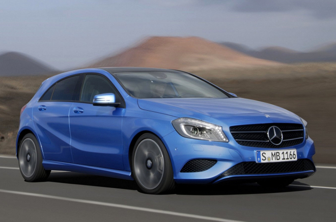 Nový Mercedes A 2012: hatchback konečně v plné parádě