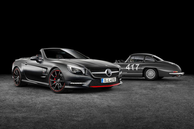 Mercedes SL 417 Mille Miglia připomíná opomíjený úspěch Fitche a Gesella