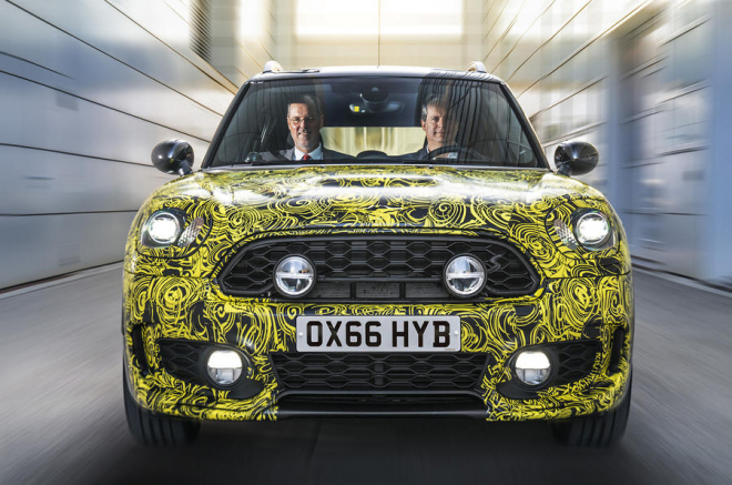 Hybridní Mini Countryman potvrzeno a poodhaleno, dostane techniku BMW 225xe