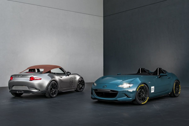 Mazda MX-5 Spyder a Speedster: více karbonu, méně kilogramů