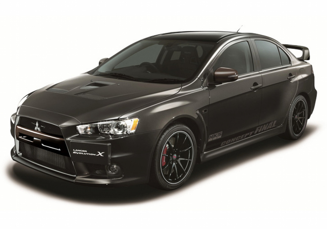 Mitsubishi Lancer Evo X Final Concept: tohle je rozlučkové Evo, má 480 koní