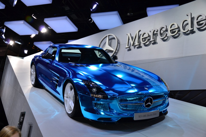 Mercedes SLS AMG Electric Drive: sériová verze má 750 elektrických koní