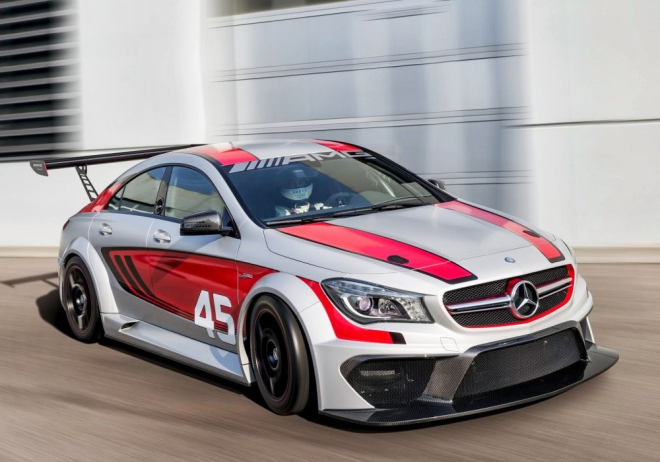 Mercedes CLA 45 AMG Racing Series je koncept závoďáku Mercedesu pro soukromníky