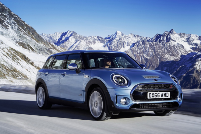 Mini Clubman ALL4 je první skutečné Mini s pohonem 4x4, dostalo jen dva motory