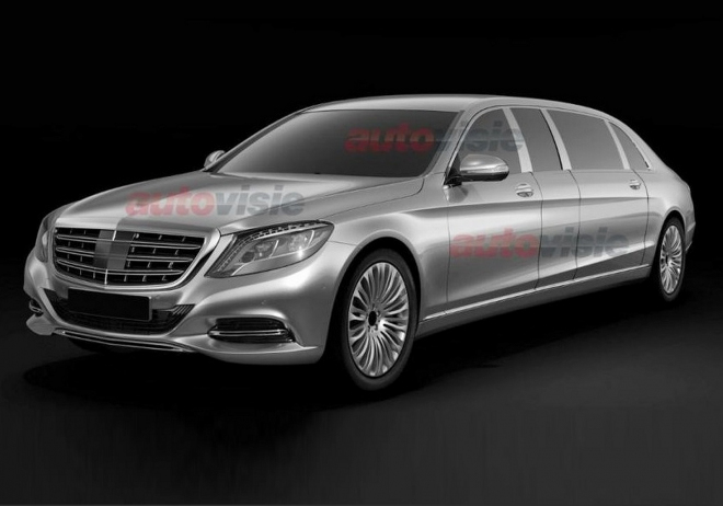 Mercedes S Pullman také prozradil patent, stát bude až 26 milionů korun