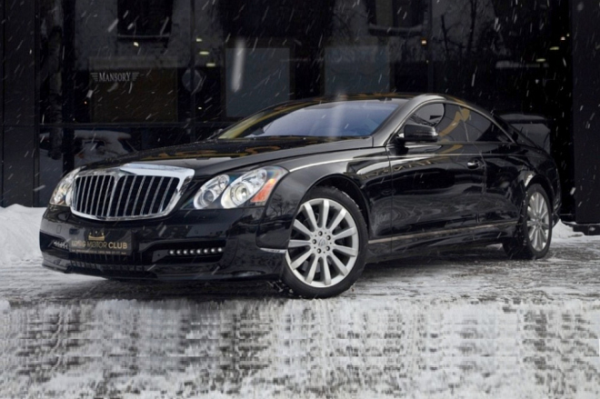 Maybach 57S Coupe: k mání je jeden z 8 vyrobených kusů, příznačně v Rusku