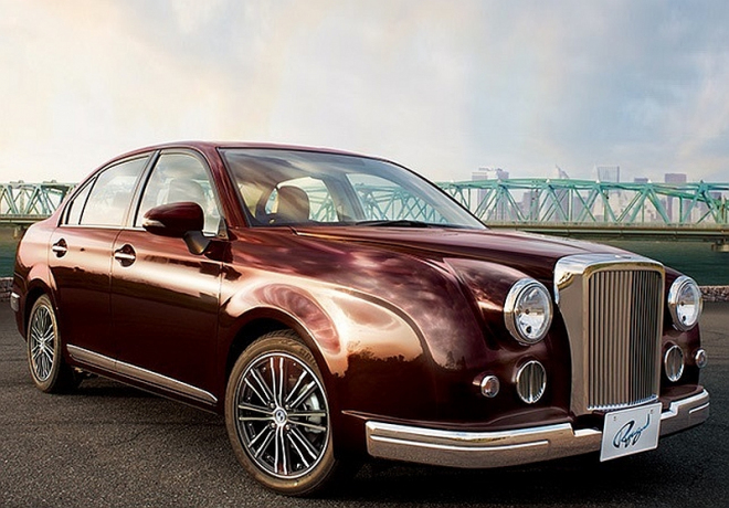 Mitsuoka Ryugi: retro vzhled ukrývá Toyotu Corolla Axio, k mání je i hybrid