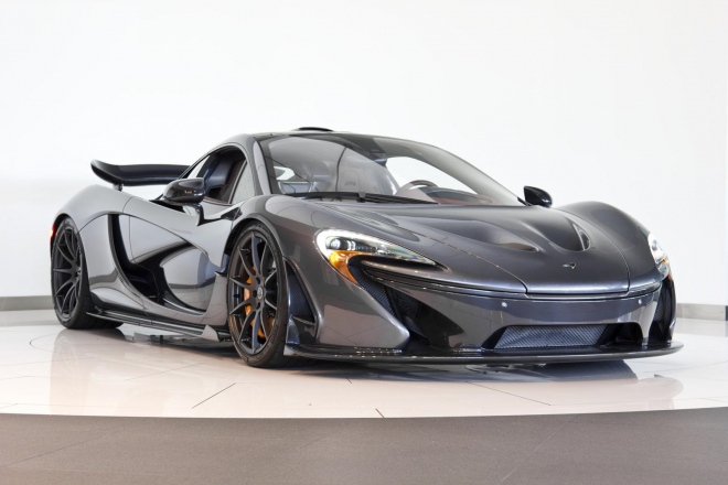 McLaren P1 v tmavě šedé barvě Flintgrau je prostě zajímavá podívaná (foto)