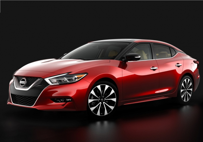 Nový Nissan Maxima 2015 oficiálně odhalen, zatím jen na fotografiích