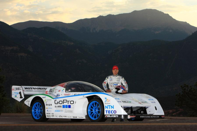 E-Runner: elektrický stroj šampiona Tajimy pro Pikes Peak 2012