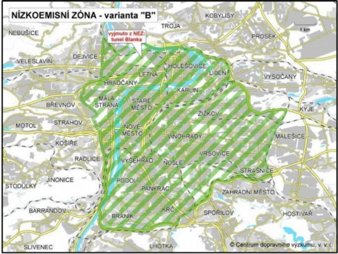 Praha zavede nízkoemisní zónu, centrum brzy nebude pro každého