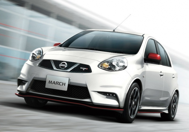 Nissan Micra Nismo 2013: poladěný vzhled i výkon 116 koní pro japonského prcka