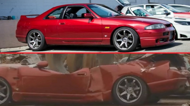 Petrolhead si splnil sen koupí Nissanu Skyline R33, úřady mu ho záhy sešrotovaly