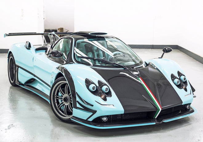 Pagani Zonda 760 RSJX: tyrkysová kráska má nové jméno, 760 koní jí zůstalo (+ video)