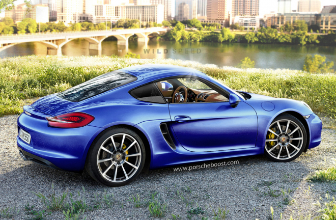 Nové Porsche Cayman 2013 se představí na L. A. Auto Show