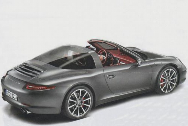 Porsche 911 Targa 991 znovu odhaleno, naživo se ukáže v Detroitu (+ video)