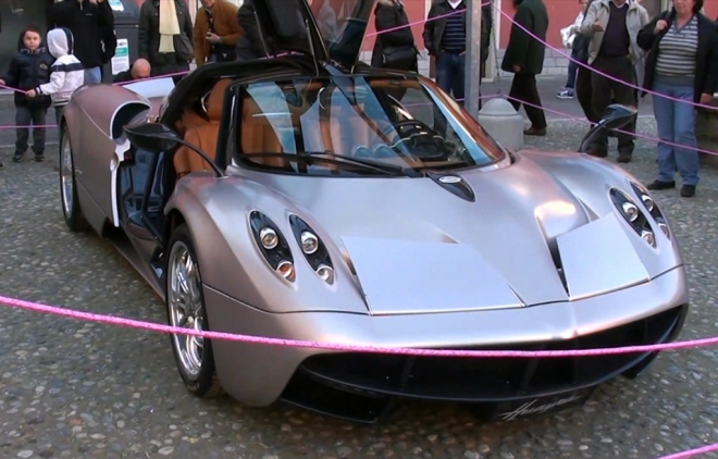 Pagani Huayra poprvé natočeno pod širým nebem