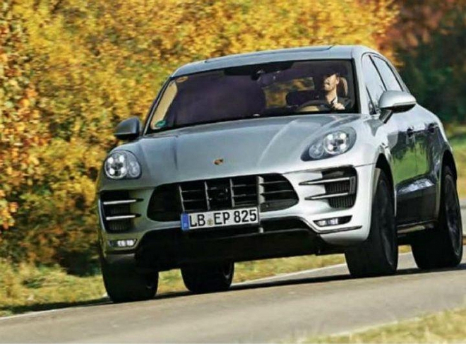 Porsche Macan 2014: unikly fotky produkční verze, Turbo nabídne 400 koní