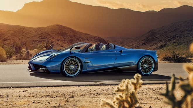 Pagani Huayra Roadster je venku. Je silnější, lehčí a prý i hezčí než kupé