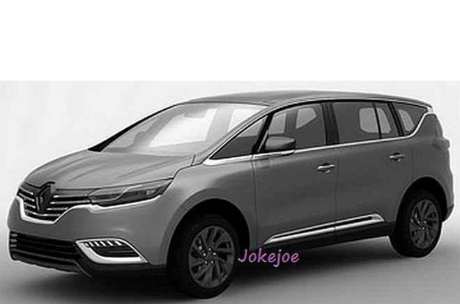 Renault Espace 5 2015: unikly patentové snímky nové generace, odvaha ji nechybí