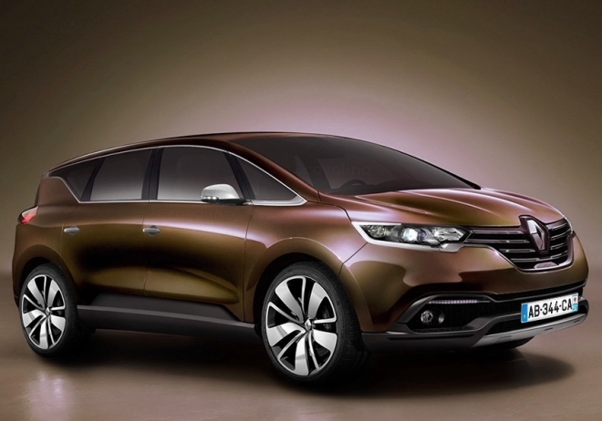 Renault Espace 2015: takhle by mohl vypadat v sérii, naživo se ukáže za rok v Paříži (ilustrace)