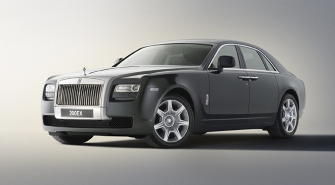 Rolls Royce 200EX: unikly fotografie i informace