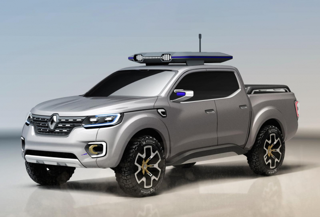 Renault Alaskan je francouzský pick-up, na trhu bude už příští rok