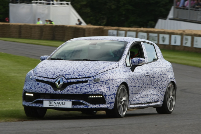 Nový Renault Clio RS se ukázal v Goodwoodu, premiéra výchozí verze je na spadnutí