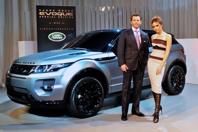 Range Rover Evoque Victoria Beckham: Posh Car také na prvních videích