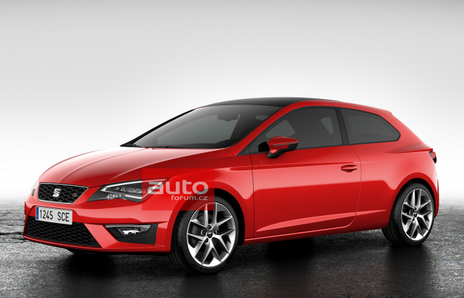 Seat Leon SC 2013 odhalen únikem, nabízí víc stylu i kratší rozvor