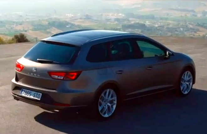 Seat Leon ST 2014: nový kombík ukazuje na prvním videu svůj šrmnc i praktičnost