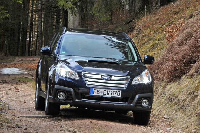 Subaru Outback 2013 2,0 D Lineartronic: poprvé za volantem