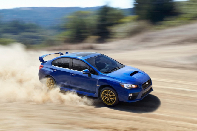 Subaru WRX 2014 vs. WRX STi 2014 na brzdě: rozdíly nejsou tak velké