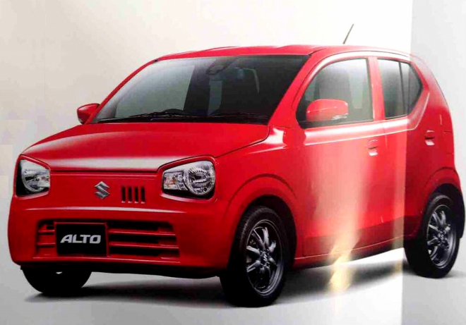 Nové Suzuki Alto 2015 odhaleno únikem, příliš krásy nepobralo