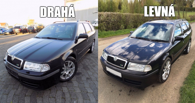 Chcete levnou a hezkou Škodu Octavia I RS? Je jich spousta, ale ne u nás