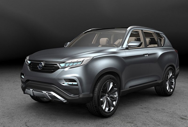 SsangYong LIV-1: budoucí nástupce Rextonu odhalen ze všech stran, zatím virtuálně